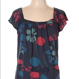 Marc Jacobs short sleeve floral top